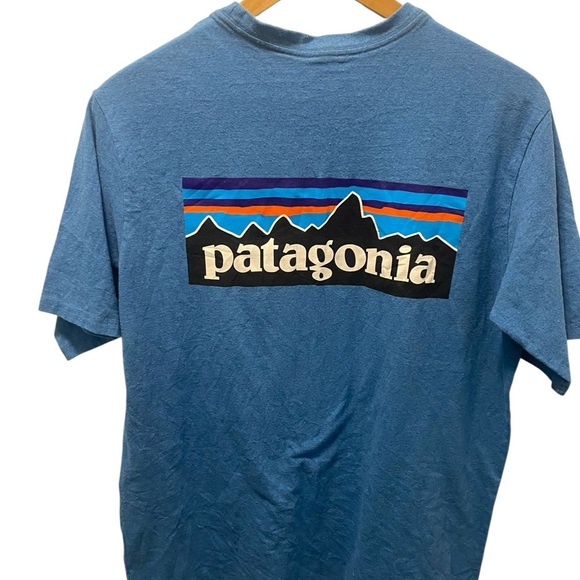 Patagonia Blue Short Sleeve Tee - Picture 2 of 7